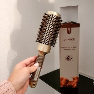 Amike Nano Tech Pro Hair Round Brush 1.7in